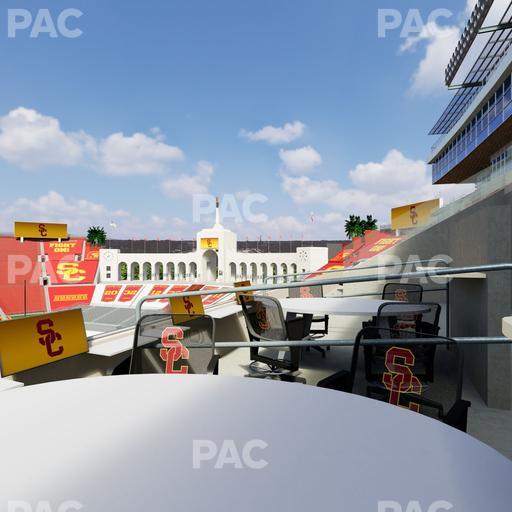 Los Angeles Memorial Coliseum - Section Loge 408 Seat View