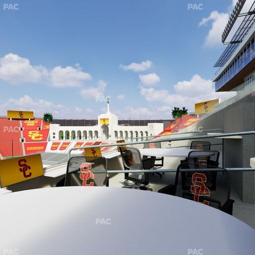 Los Angeles Memorial Coliseum - Section Loge 408 Seat View