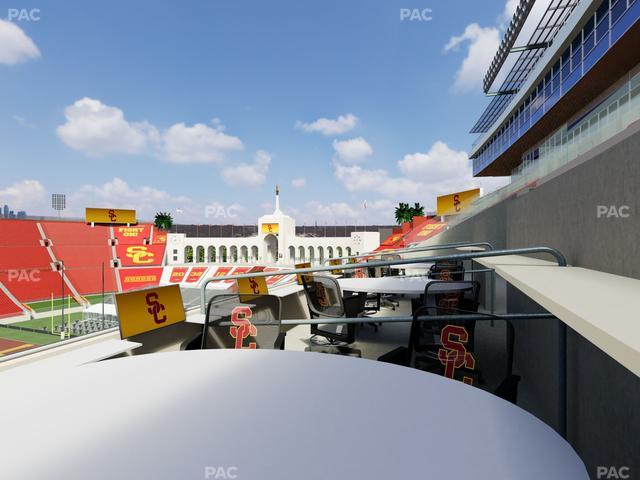 Los Angeles Memorial Coliseum - Section Loge 409 Seat View