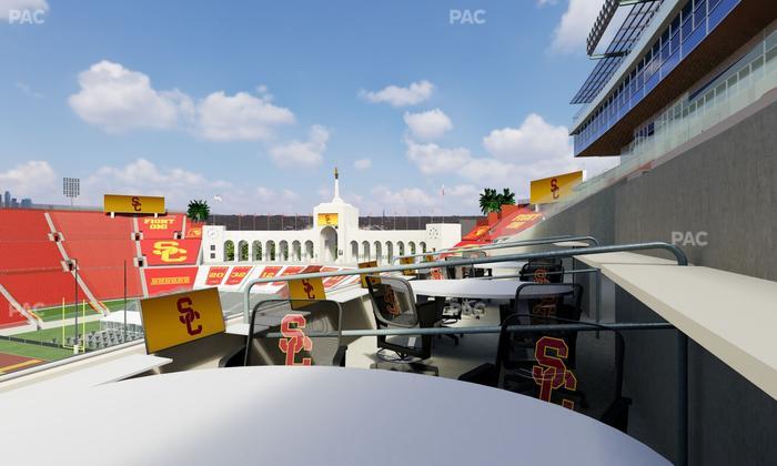 Los Angeles Memorial Coliseum - Section Loge 409 Seat View