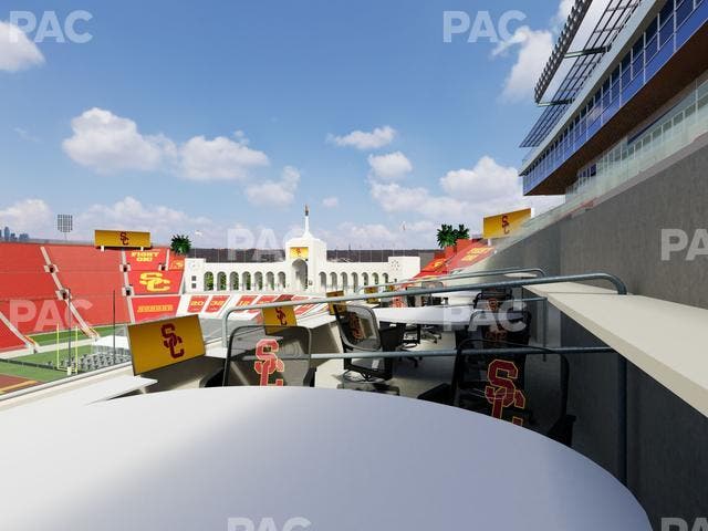 Los Angeles Memorial Coliseum - Section Loge 409 Seat View