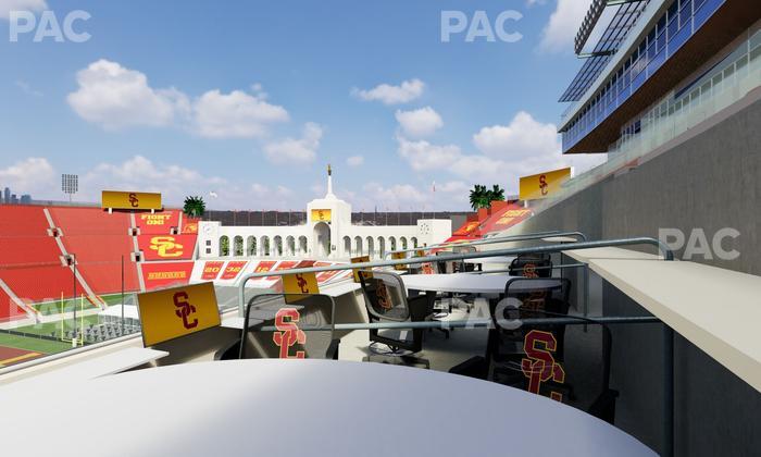 Los Angeles Memorial Coliseum - Section Loge 409 Seat View