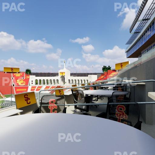 Los Angeles Memorial Coliseum - Section Loge 410 Seat View
