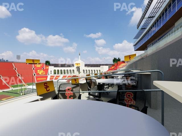 Los Angeles Memorial Coliseum - Section Loge 410 Seat View