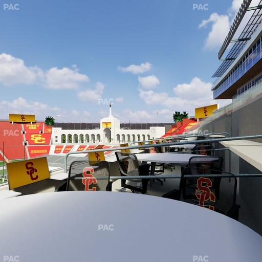 Los Angeles Memorial Coliseum - Section Loge 411 Seat View