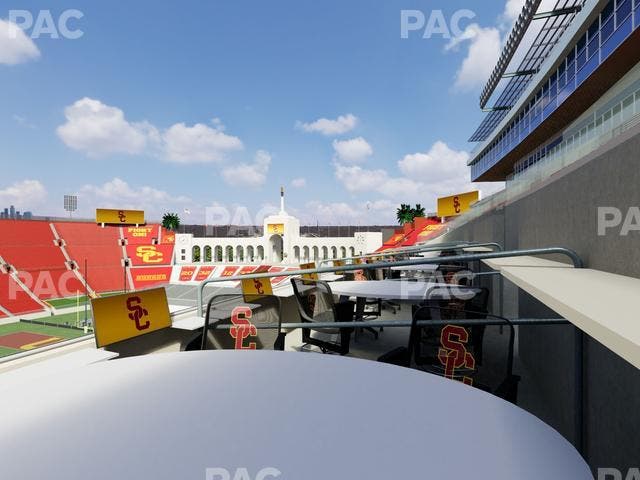 Los Angeles Memorial Coliseum - Section Loge 411 Seat View