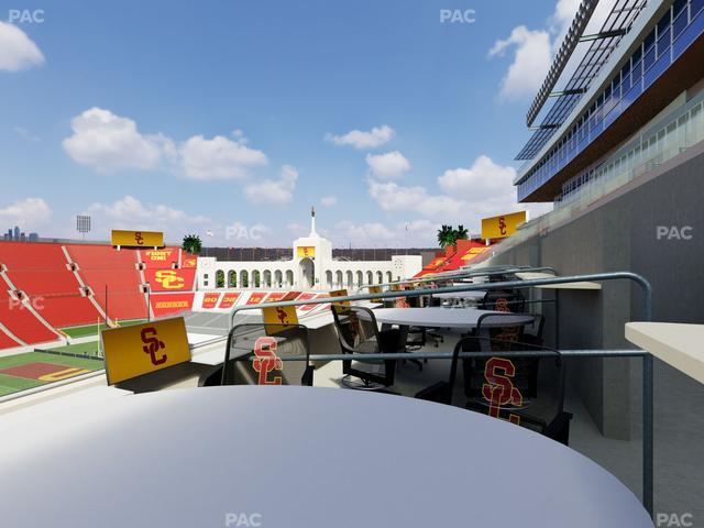 Los Angeles Memorial Coliseum - Section Loge 412 Seat View