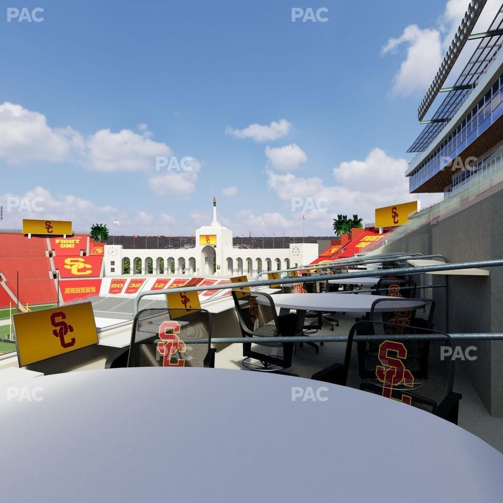 Los Angeles Memorial Coliseum - Section Loge 412 Seat View