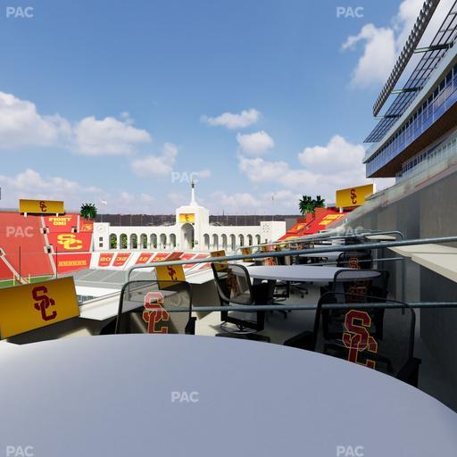 Los Angeles Memorial Coliseum - Section Loge 413 Seat View