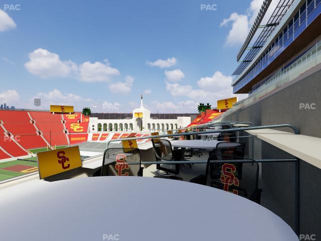 Los Angeles Memorial Coliseum - Section Loge 413 Seat View