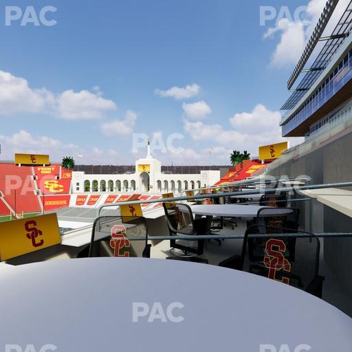 Los Angeles Memorial Coliseum - Section Loge 413 Seat View