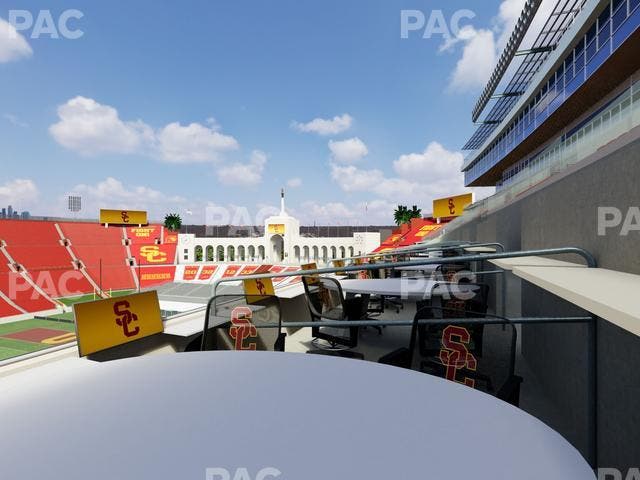 Los Angeles Memorial Coliseum - Section Loge 413 Seat View