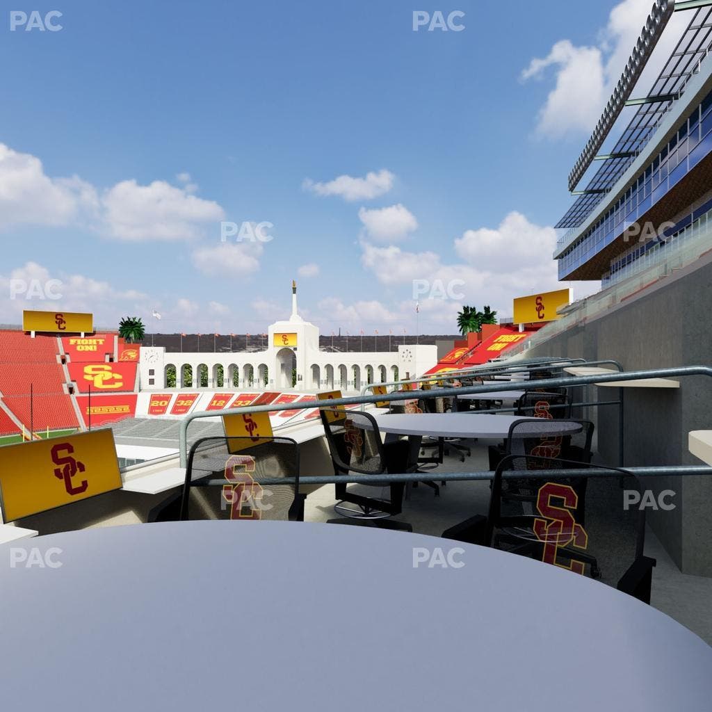 Los Angeles Memorial Coliseum - Section Loge 414 Seat View