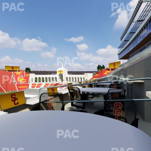 Los Angeles Memorial Coliseum - Section Loge 414 Seat View