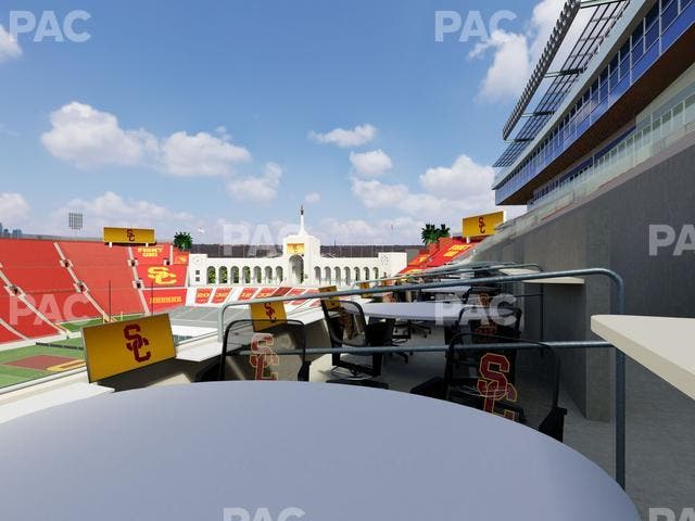 Los Angeles Memorial Coliseum - Section Loge 414 Seat View