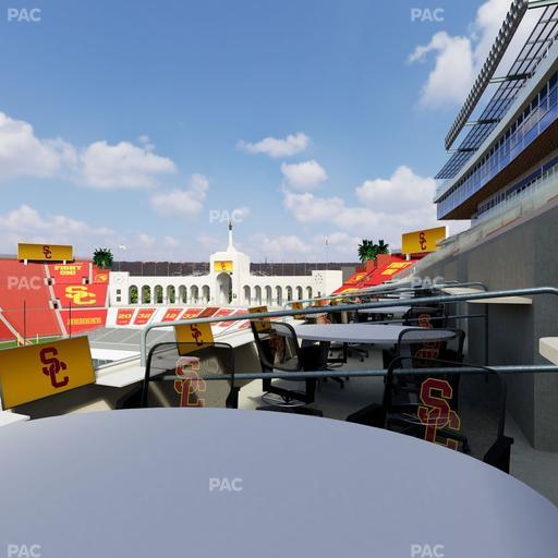 Los Angeles Memorial Coliseum - Section Loge 414 Seat View