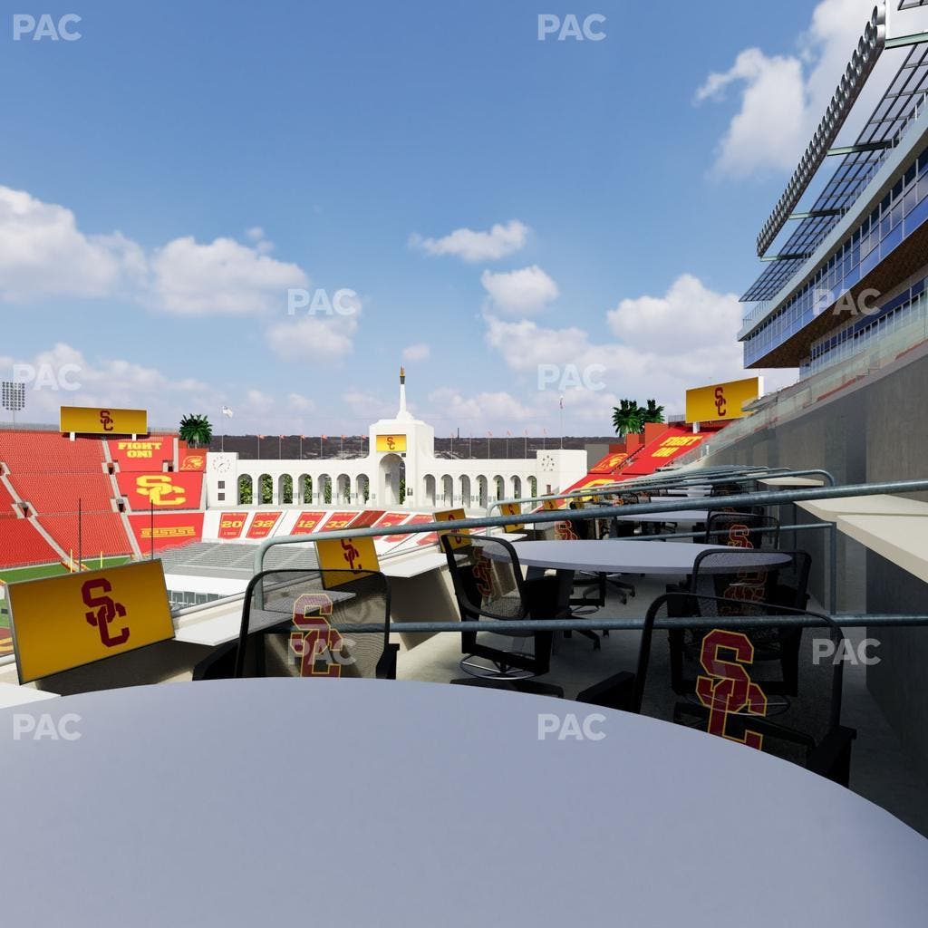 Los Angeles Memorial Coliseum - Section Loge 415 Seat View