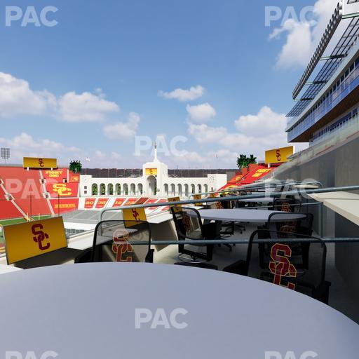 Los Angeles Memorial Coliseum - Section Loge 415 Seat View