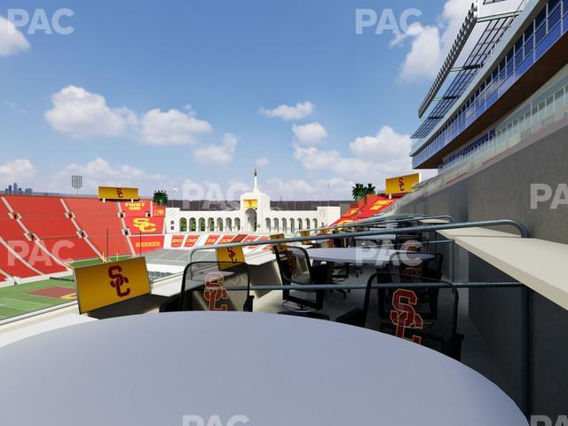 Los Angeles Memorial Coliseum - Section Loge 415 Seat View