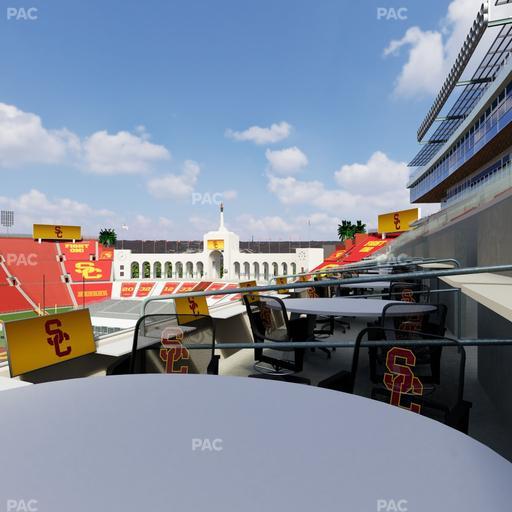 Los Angeles Memorial Coliseum - Section Loge 415 Seat View