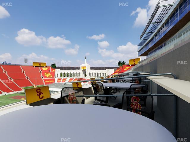 Los Angeles Memorial Coliseum - Section Loge 415 Seat View