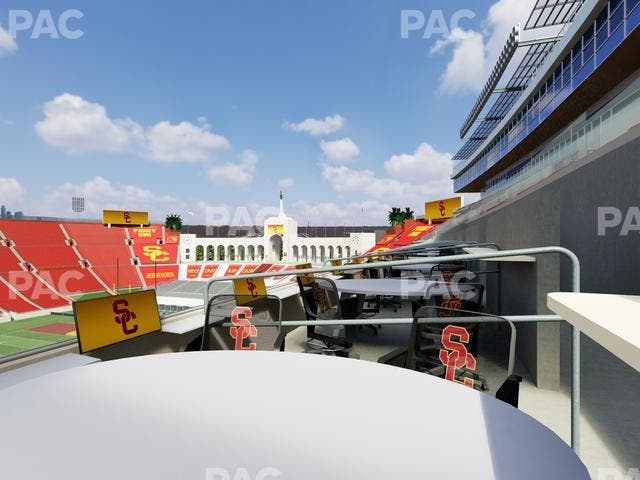Los Angeles Memorial Coliseum - Section Loge 416 Seat View