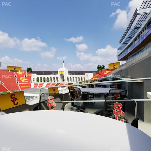 Los Angeles Memorial Coliseum - Section Loge 416 Seat View