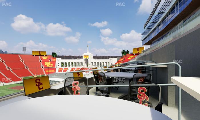 Los Angeles Memorial Coliseum - Section Loge 416 Seat View