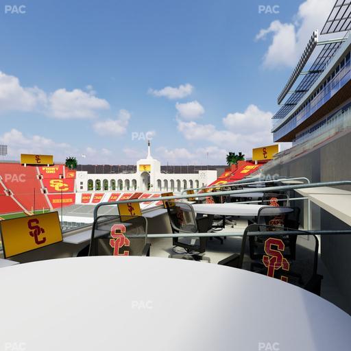 Los Angeles Memorial Coliseum - Section Loge 417 Seat View