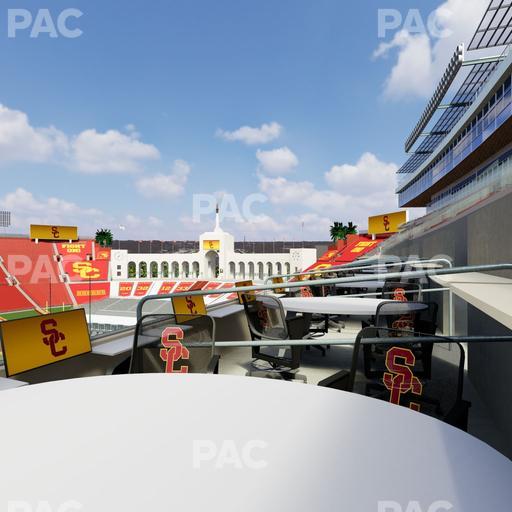 Los Angeles Memorial Coliseum - Section Loge 417 Seat View