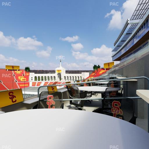 Los Angeles Memorial Coliseum - Section Loge 418 Seat View