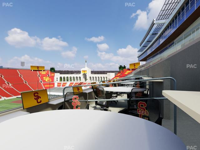 Los Angeles Memorial Coliseum - Section Loge 418 Seat View