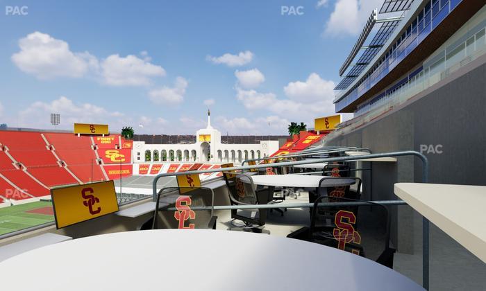 Los Angeles Memorial Coliseum - Section Loge 418 Seat View