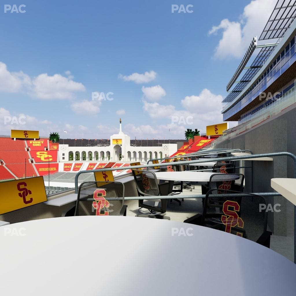 Los Angeles Memorial Coliseum - Section Loge 418 Seat View