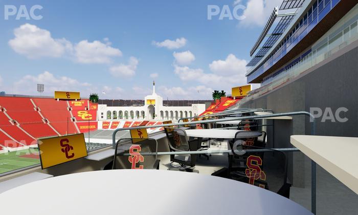 Los Angeles Memorial Coliseum - Section Loge 418 Seat View