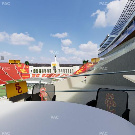 Los Angeles Memorial Coliseum - Section Loge 419 Seat View