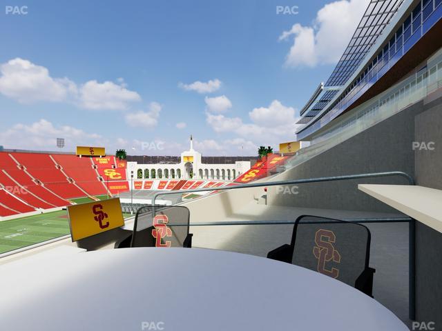 Los Angeles Memorial Coliseum - Section Loge 419 Seat View