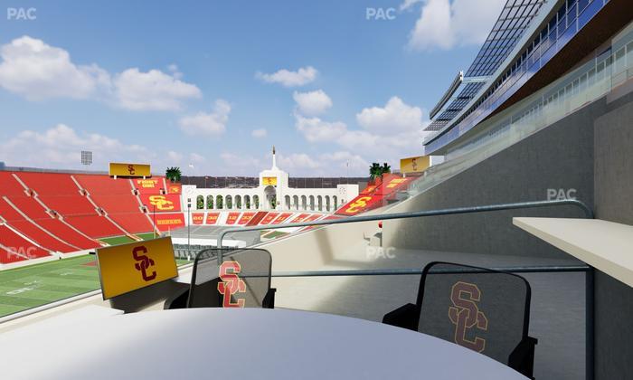 Los Angeles Memorial Coliseum - Section Loge 419 Seat View