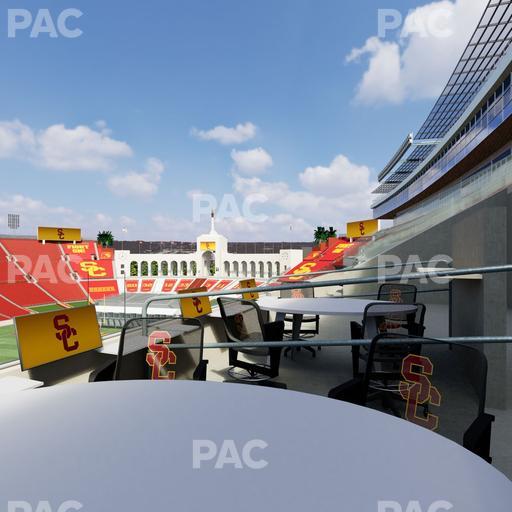 Los Angeles Memorial Coliseum - Section Loge 420 Seat View