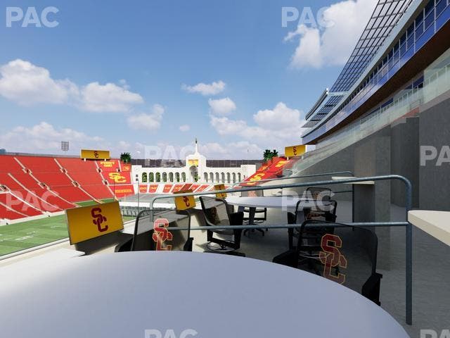 Los Angeles Memorial Coliseum - Section Loge 420 Seat View