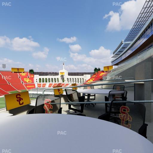 Los Angeles Memorial Coliseum - Section Loge 420 Seat View