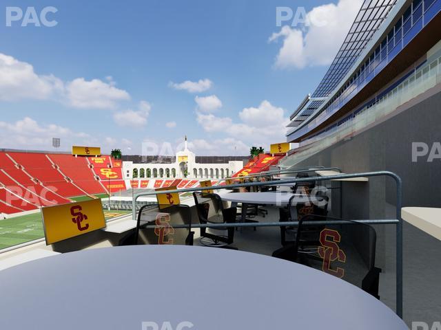 Los Angeles Memorial Coliseum - Section Loge 422 Seat View
