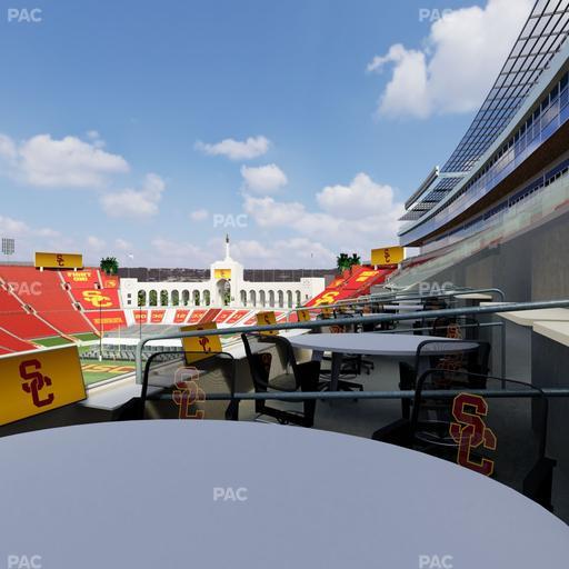 Los Angeles Memorial Coliseum - Section Loge 423 Seat View