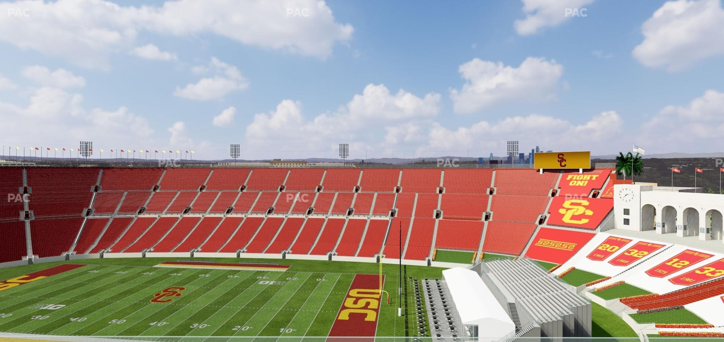 Los Angeles Memorial Coliseum - Section Suite 501 Seat View