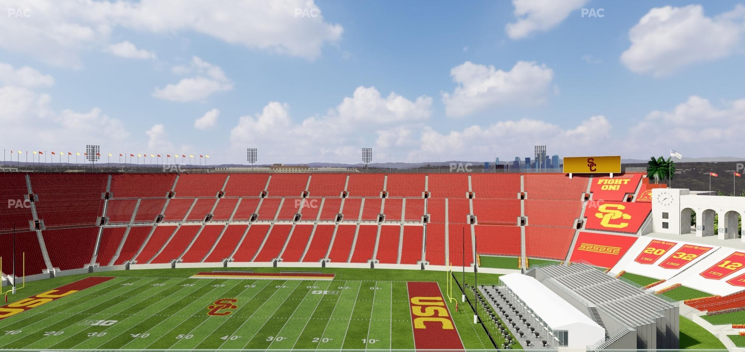 Los Angeles Memorial Coliseum - Section Suite 503 Seat View