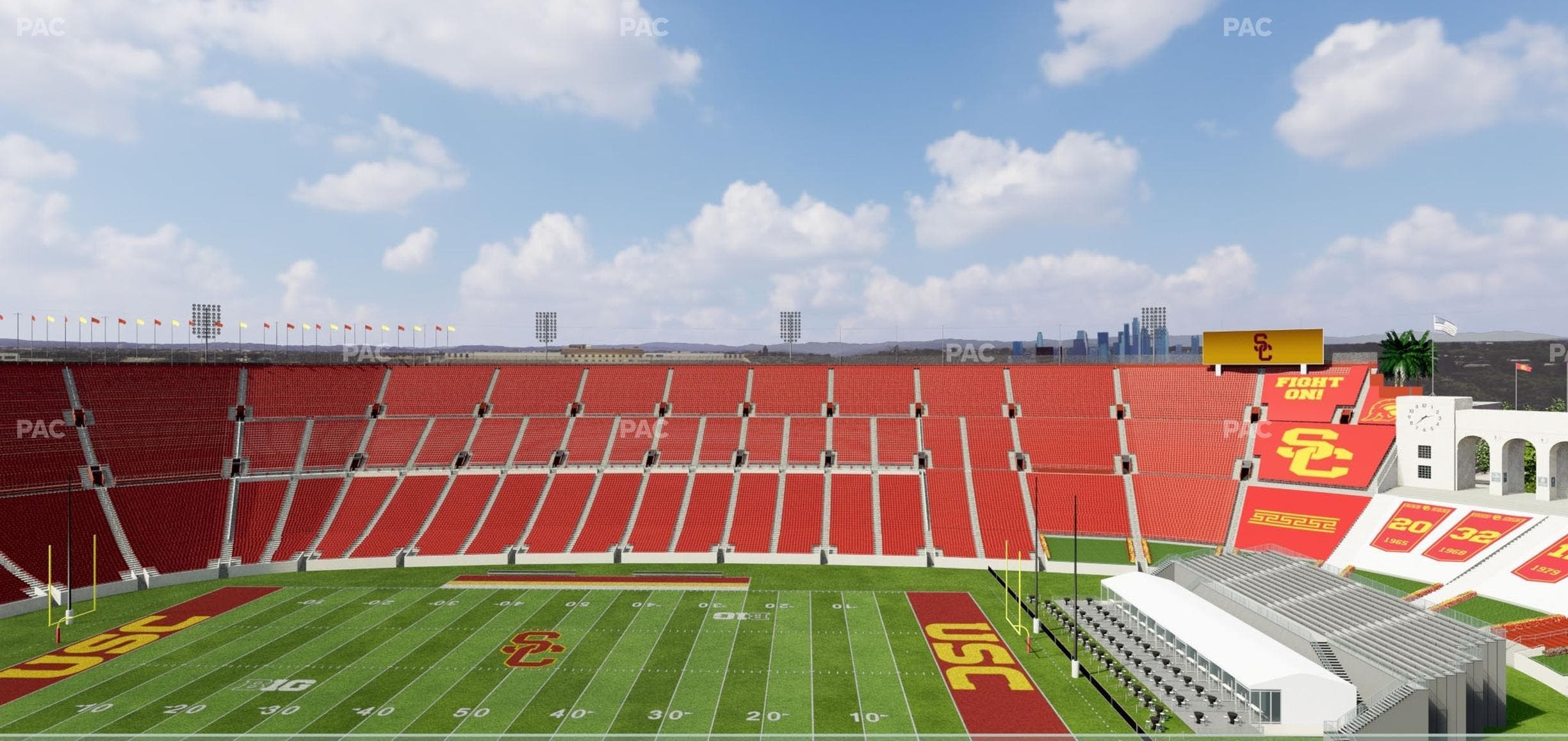 Los Angeles Memorial Coliseum - Section Suite 505 Seat View