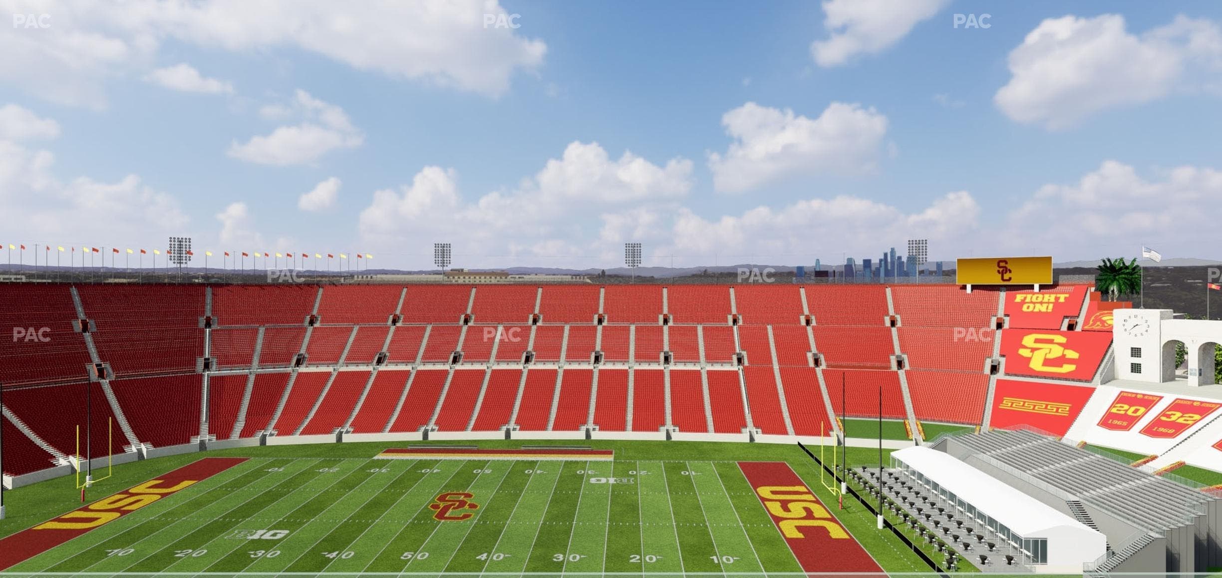 Los Angeles Memorial Coliseum - Section Suite 506 Seat View