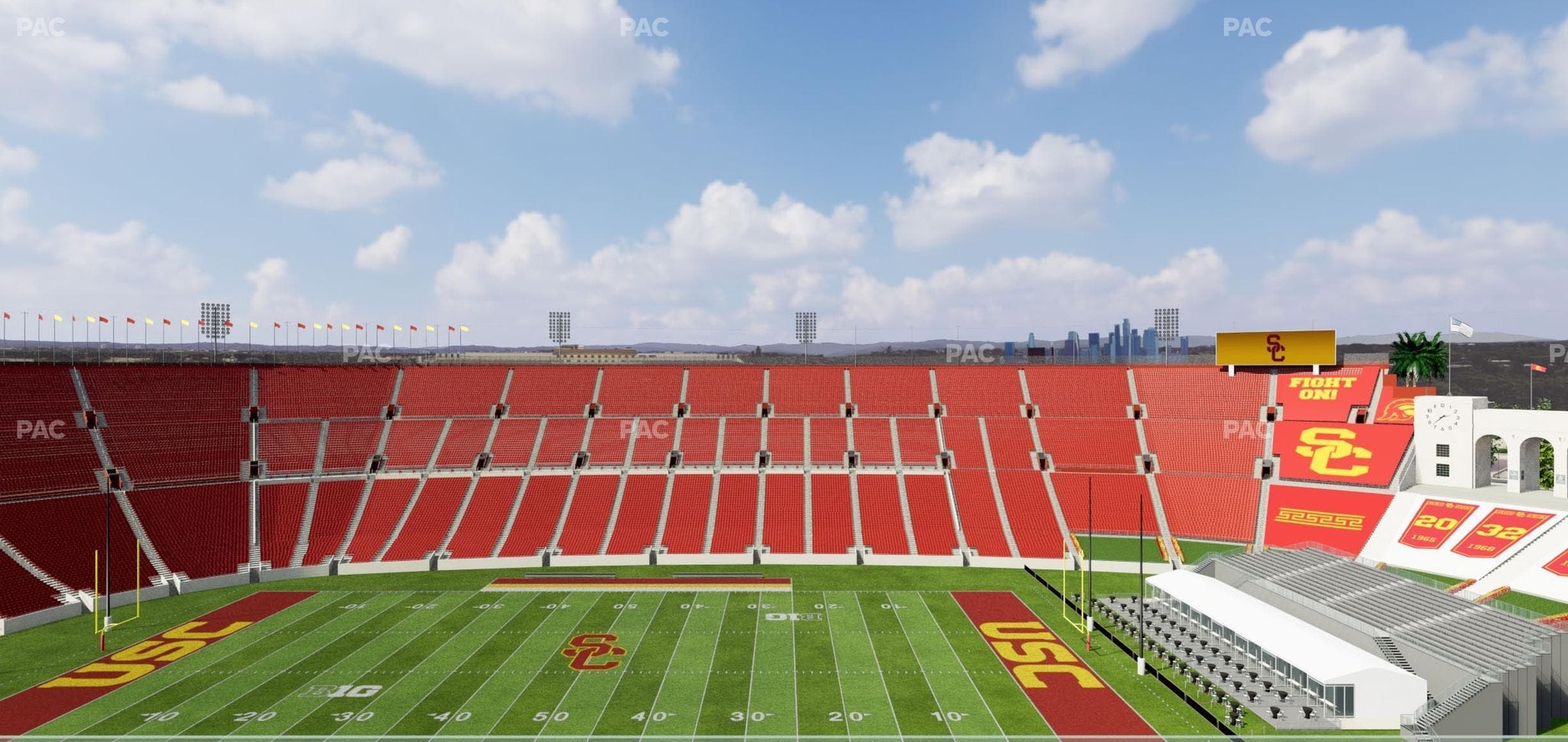 Los Angeles Memorial Coliseum - Section Suite 507 Seat View