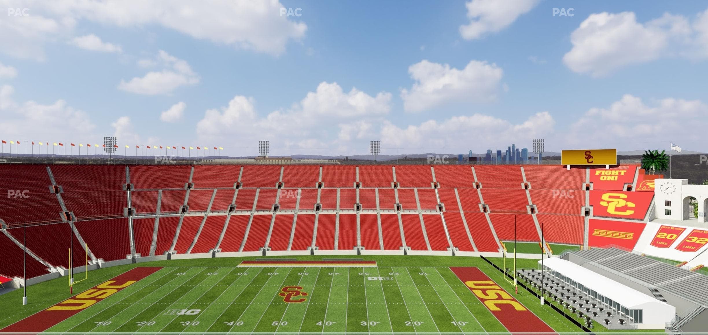 Los Angeles Memorial Coliseum - Section Suite 508 Seat View