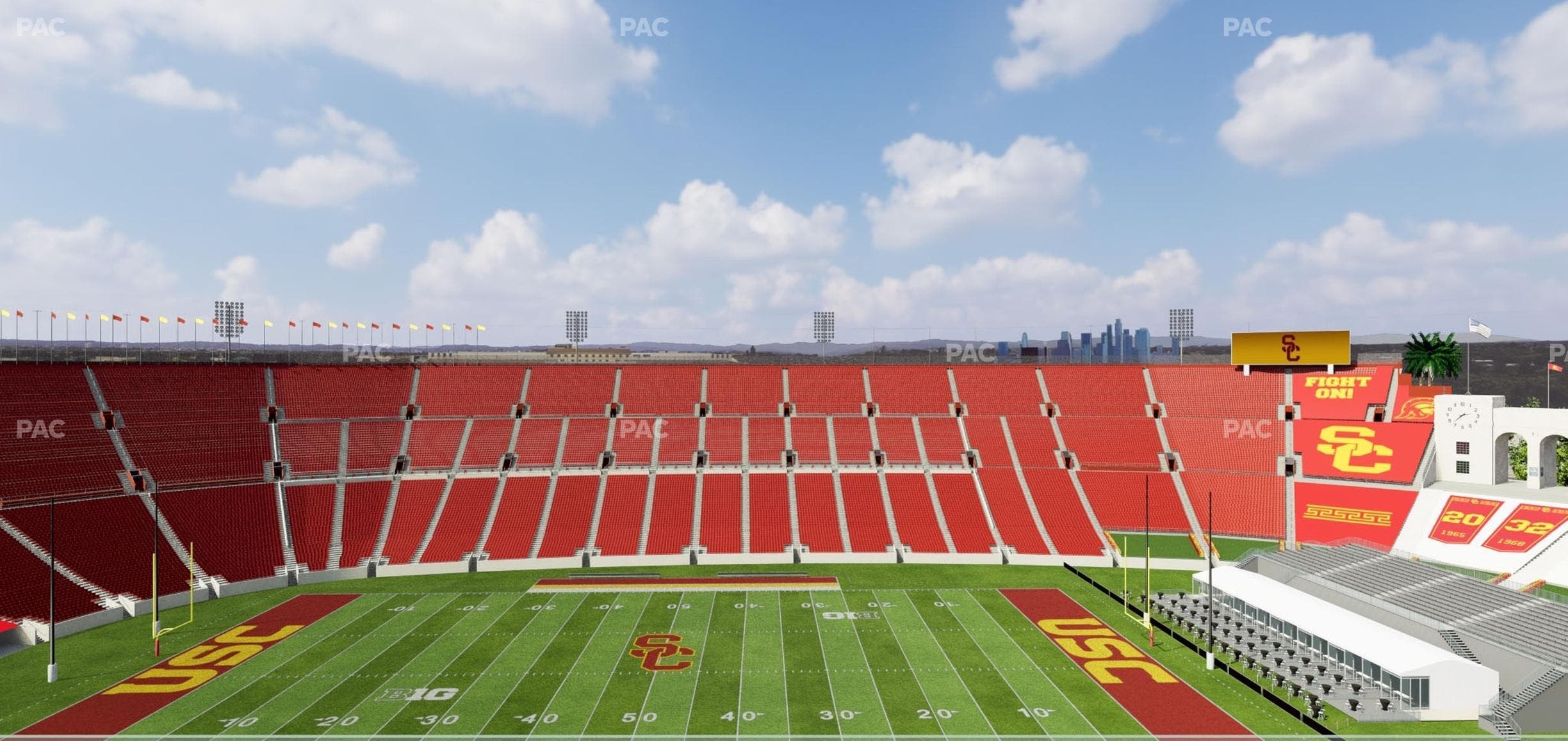Los Angeles Memorial Coliseum - Section Suite 509 Seat View